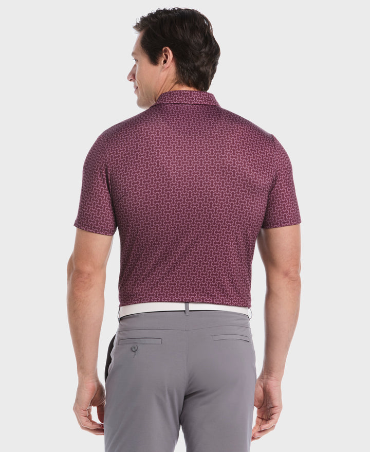 Pete's Heritage Golf Polo (Mauve Wine) 