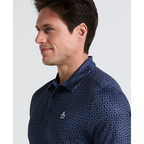 Pete's Heritage Golf Polo (Black Iris) 