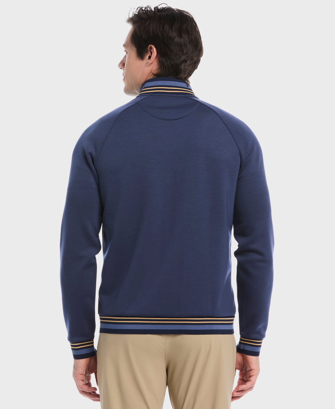 Pete's Original Knit Track Jacket (Black Iris Bijou Hthr) 