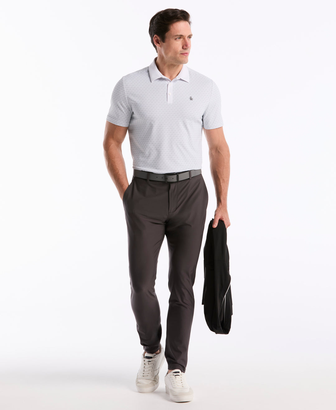 Pete's Tee Time Golf Polo (Bright White) 