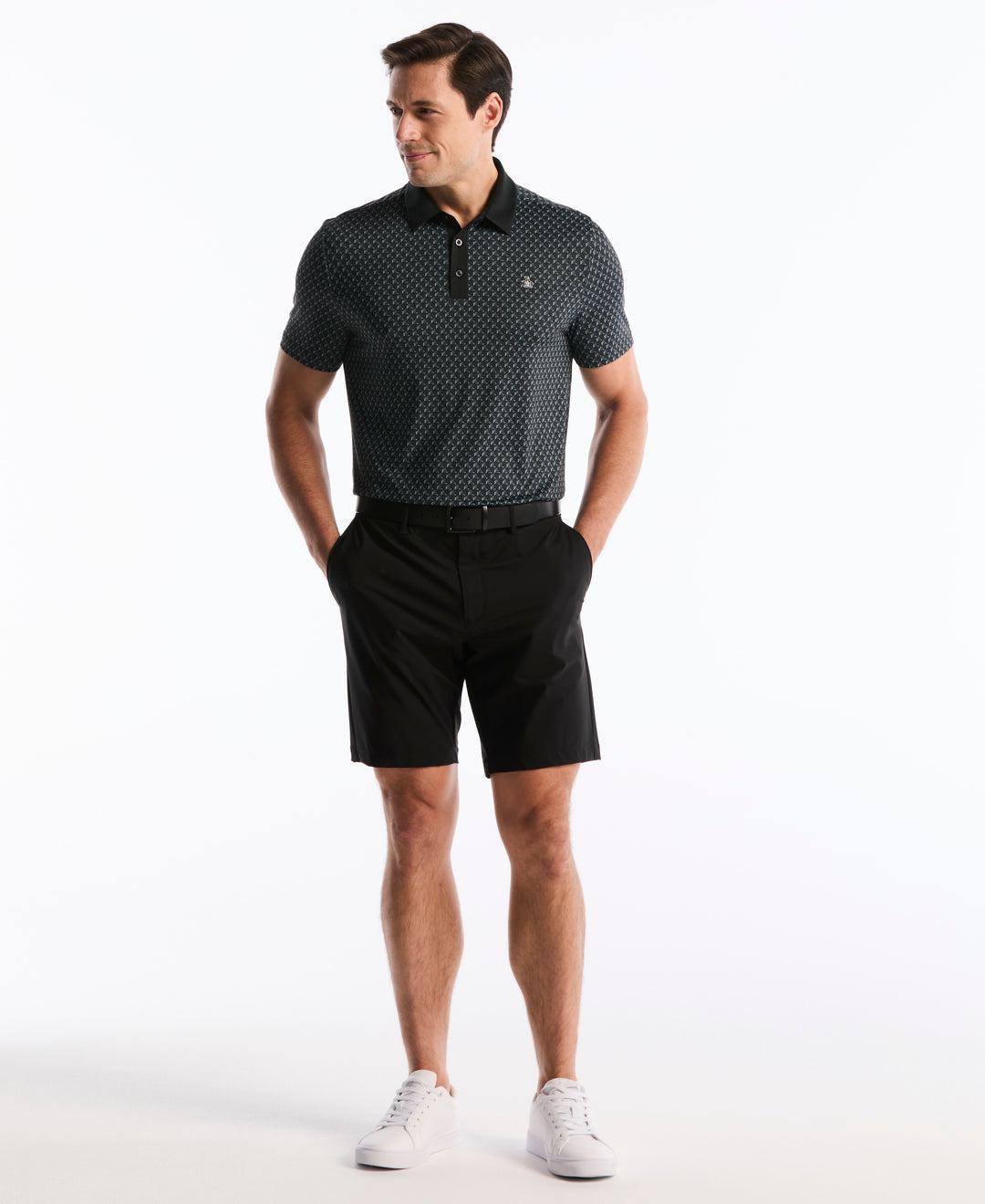 Pete's Tee Time Golf Polo (Caviar) 