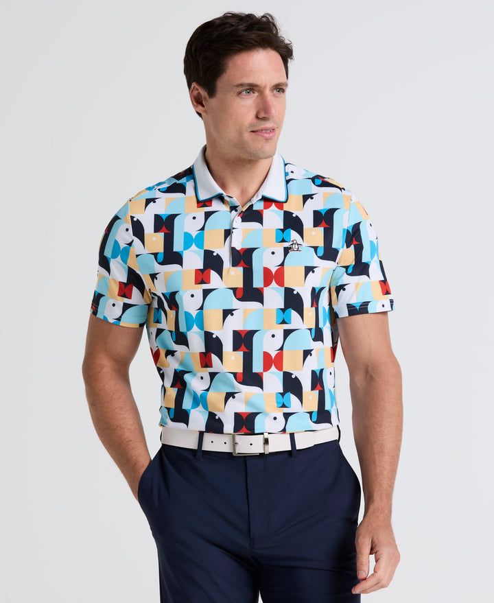 Pete's 70th Anniversary Roadmap Polo  (Bright White) 