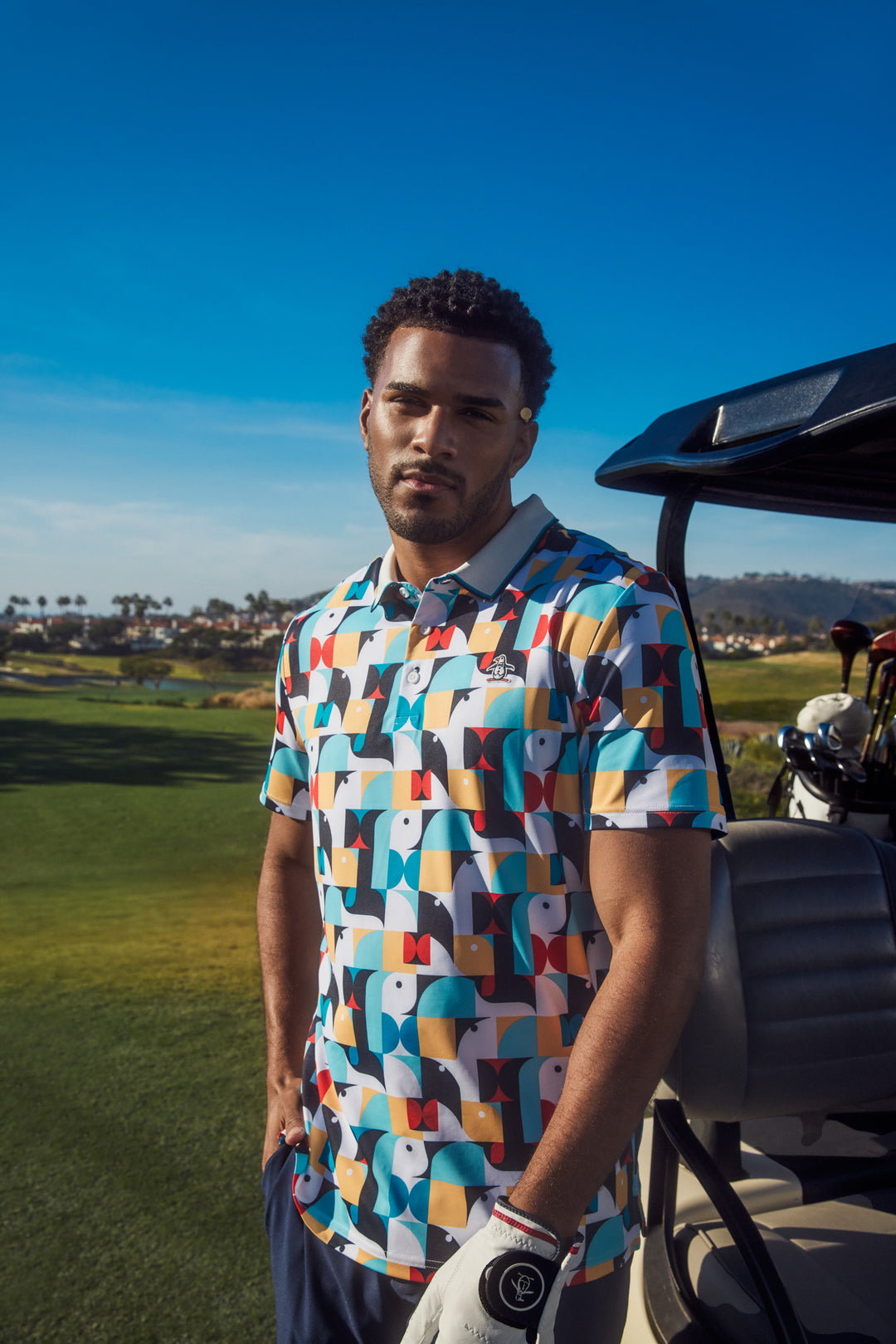 Pete's 70th Anniversary Roadmap Polo  (Bright White) 