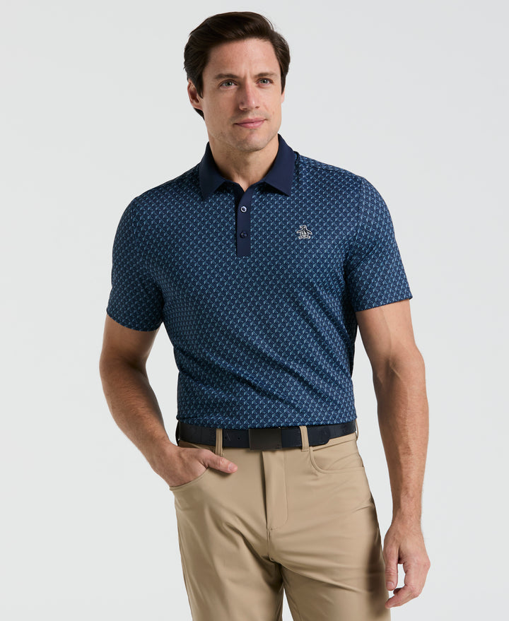 Pete's Tee Time Golf Polo (Black Iris) 
