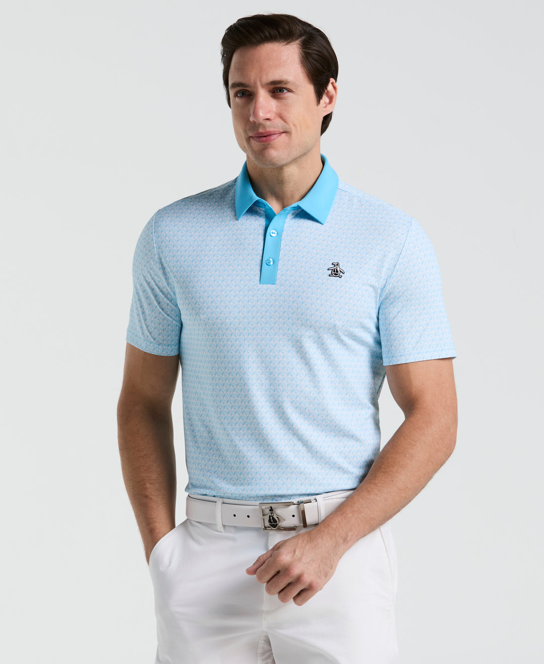 Pete's Tee Time Golf Polo (Blue Grotto) 