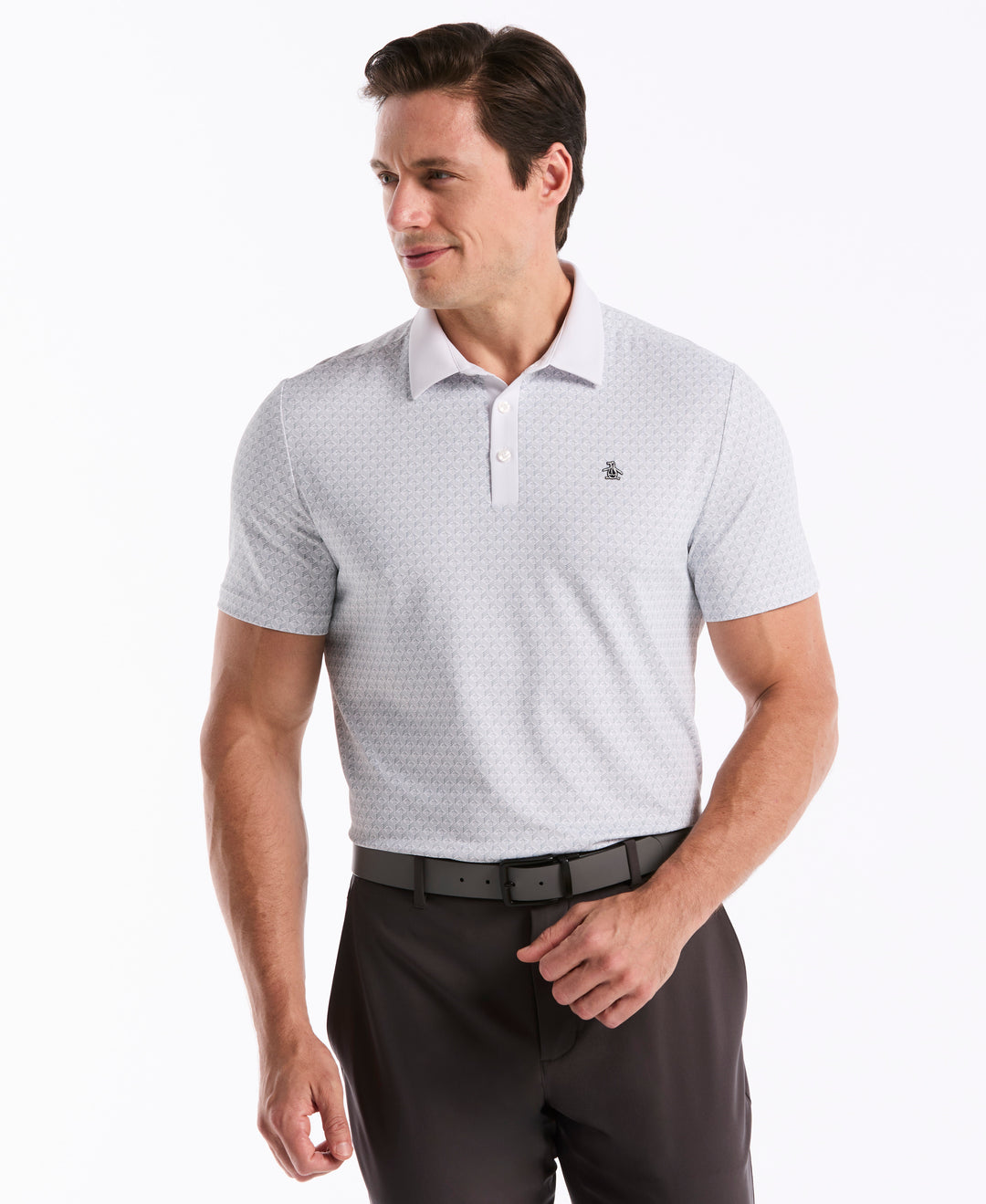 Pete's Tee Time Golf Polo (Bright White) 