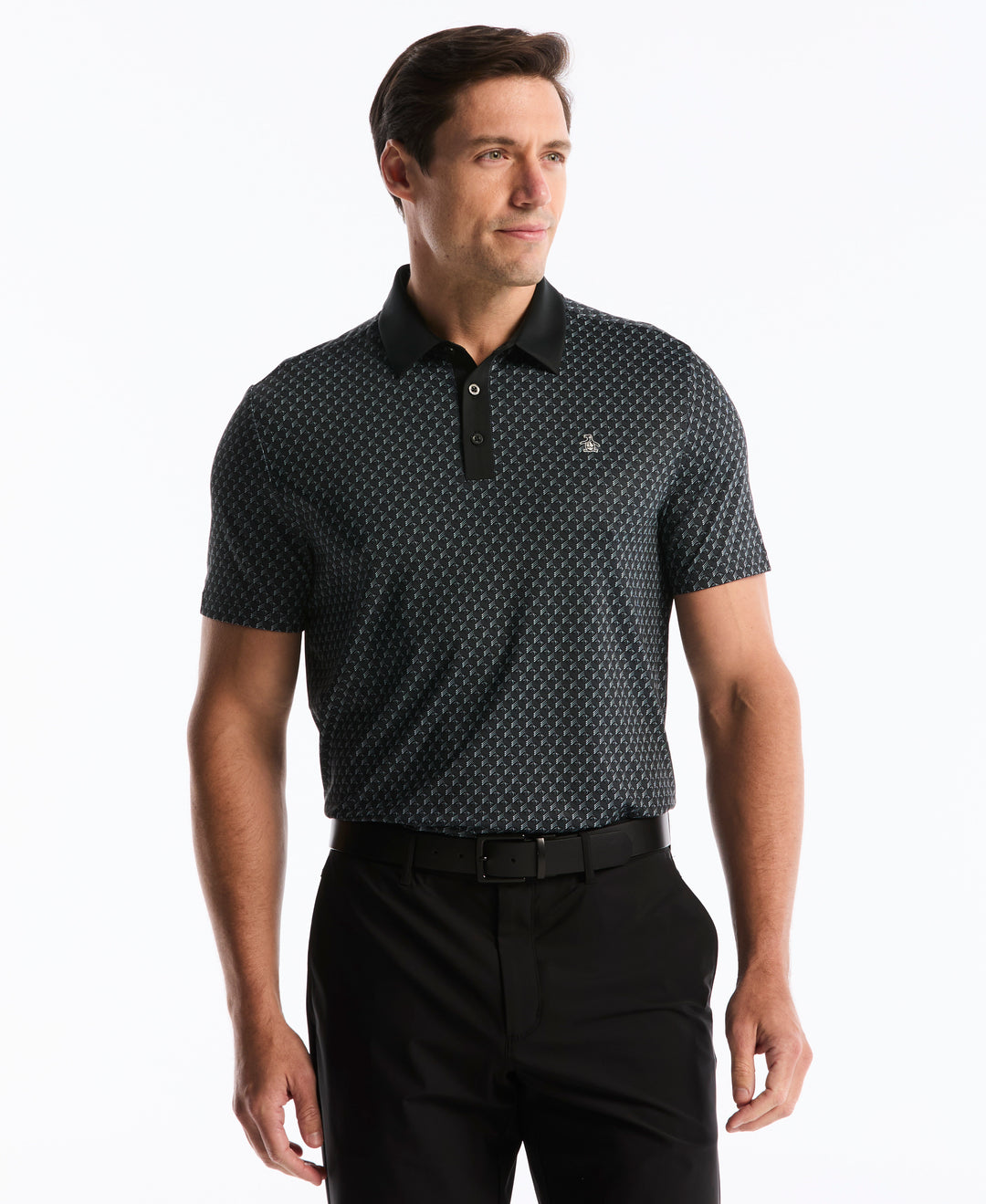 Pete's Tee Time Golf Polo (Caviar) 