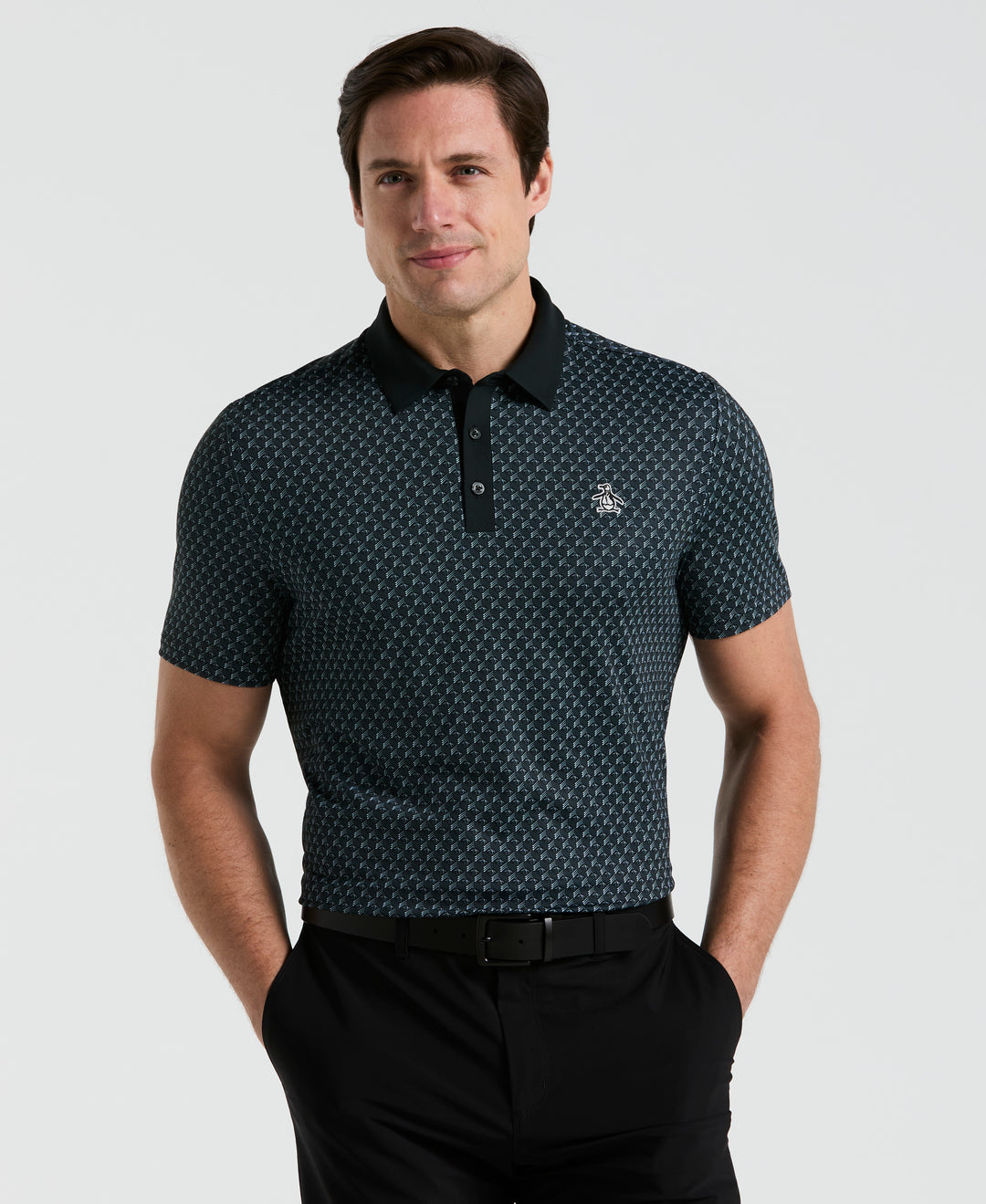 Pete's Tee Time Golf Polo (Caviar) 