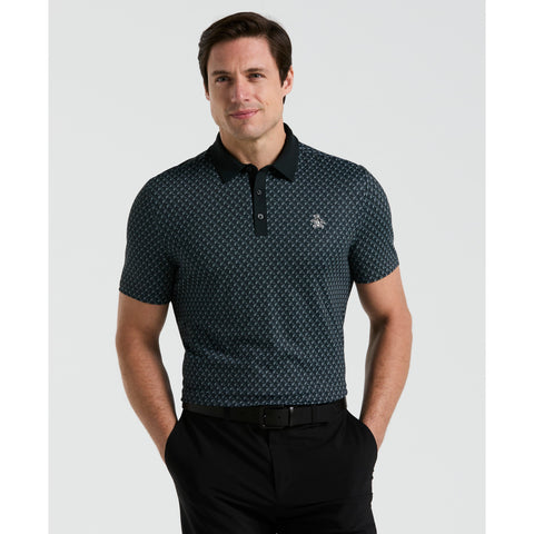 Pete's Tee Time Golf Polo Shirt (Caviar) 