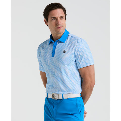 Pete's Tee Time Golf Polo (French Blue) 