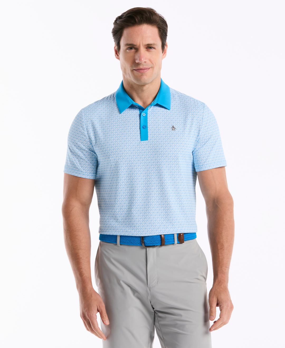 Pete's Tee Time Golf Polo (Malibu Blue) 