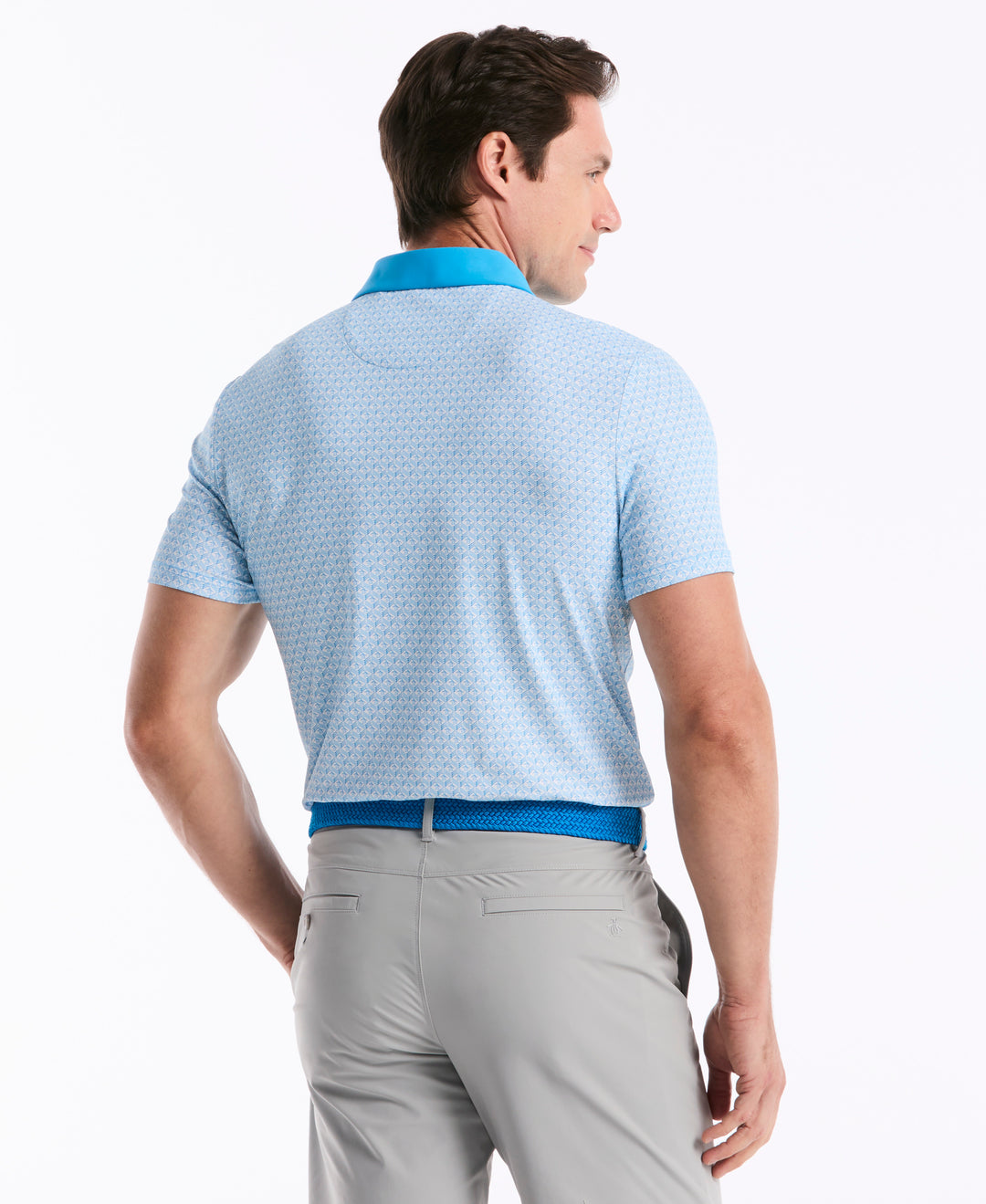 Pete's Tee Time Golf Polo (Malibu Blue) 