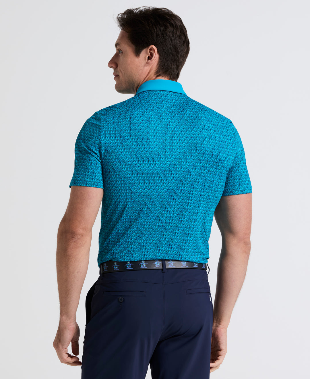 Pete's Tee Time Golf Polo (Caribbean Sea) 