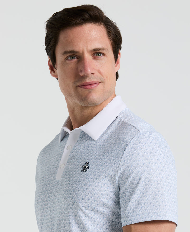 Pete's Tee Time Golf Polo (Bright White) 