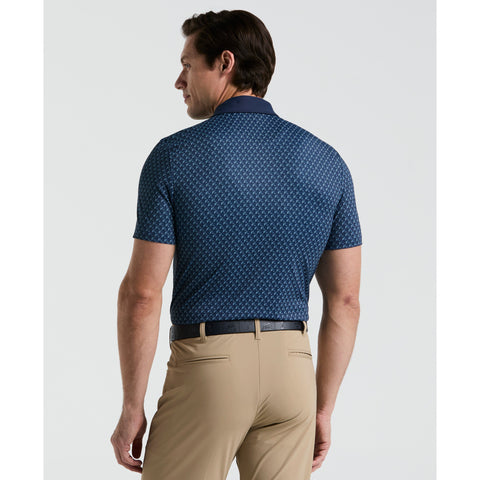 Pete's Tee Time Golf Polo Shirt (Black Iris) 