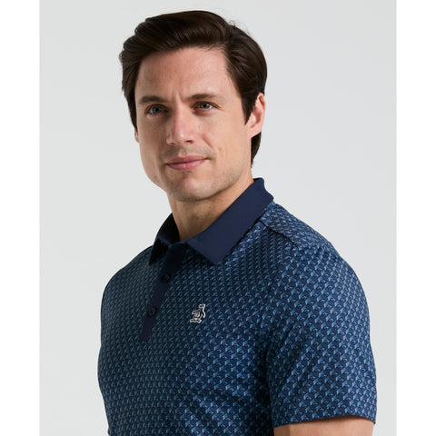 Pete's Tee Time Golf Polo Shirt (Black Iris) 