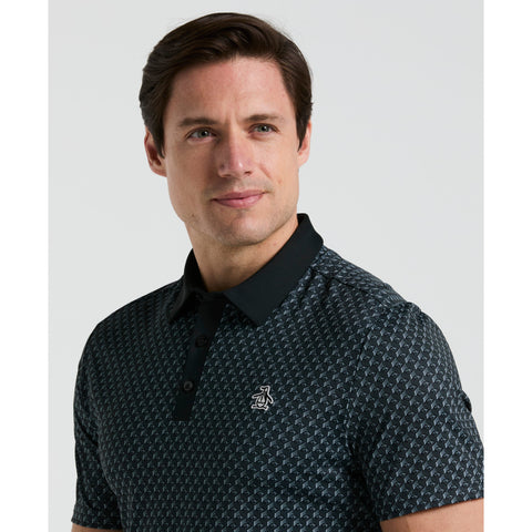 Pete's Tee Time Golf Polo Shirt (Caviar) 
