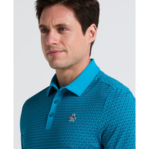 Pete's Tee Time Golf Polo (Caribbean Sea) 