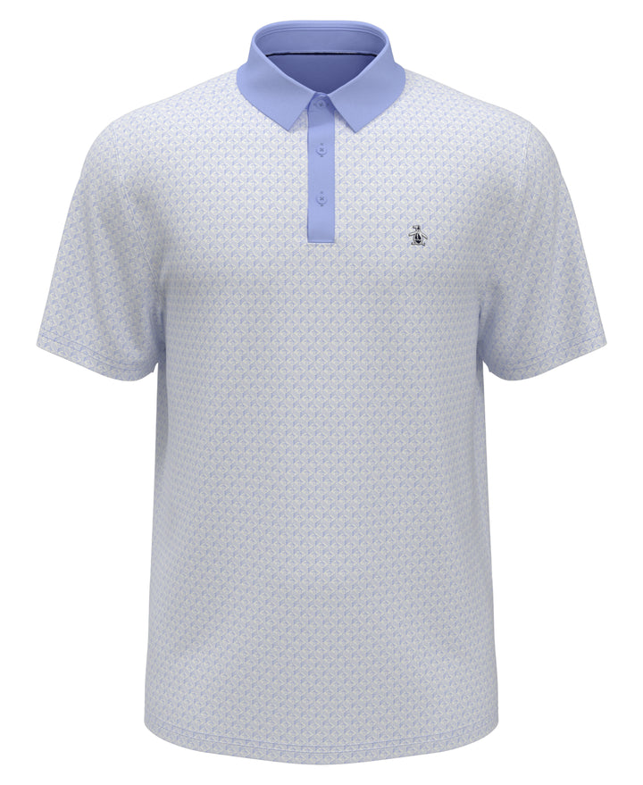 Pete's Tee Time Golf Polo (Baby Blue Jay) 