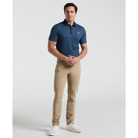 Pete's Tee Time Golf Polo Shirt (Black Iris) 