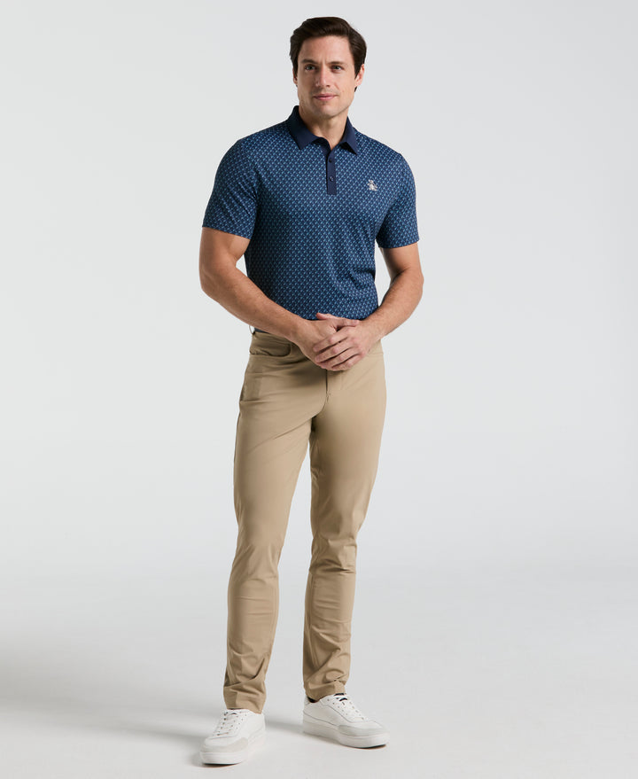 Pete's Tee Time Golf Polo (Black Iris) 