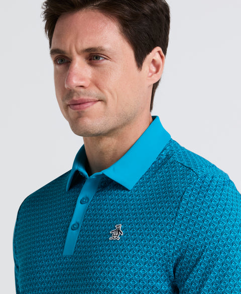 Pete's Tee Time Golf Polo (Caribbean Sea) 