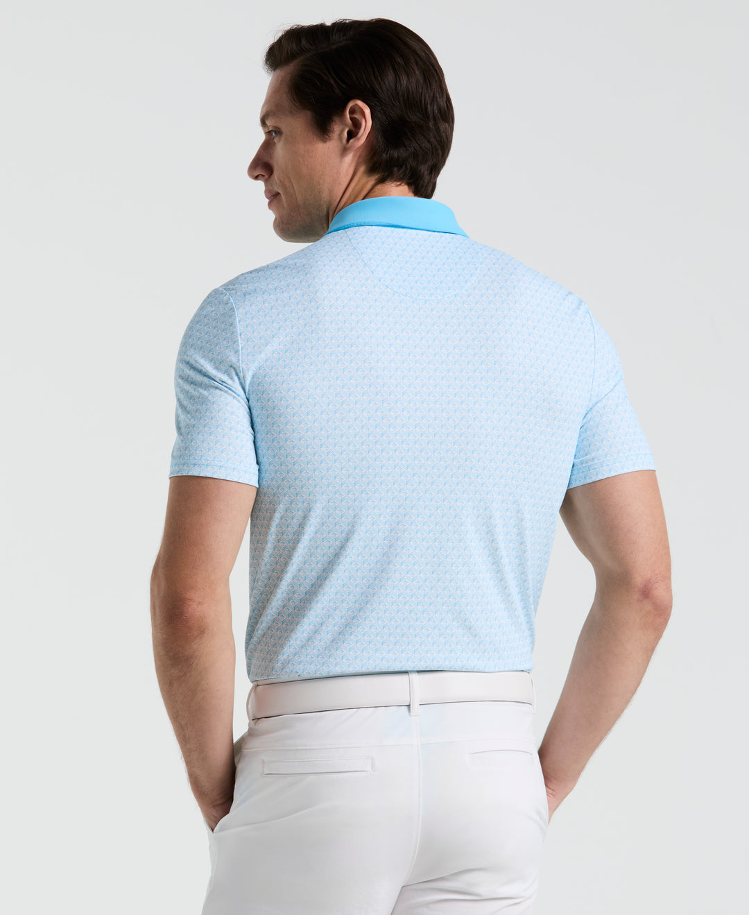 Pete's Tee Time Golf Polo (Blue Grotto) 