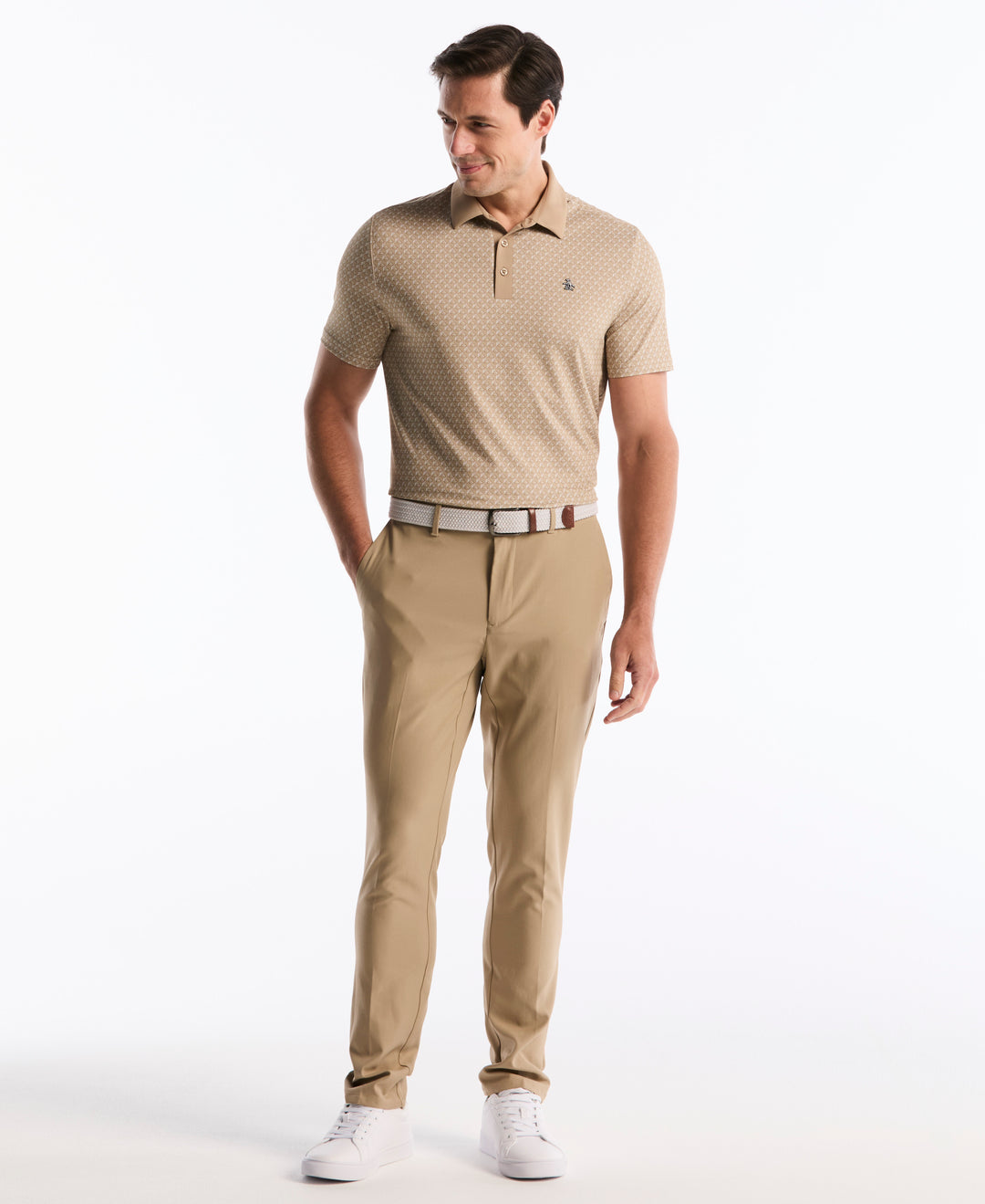 Pete's Tee Time Golf Polo (Chinchilla) 