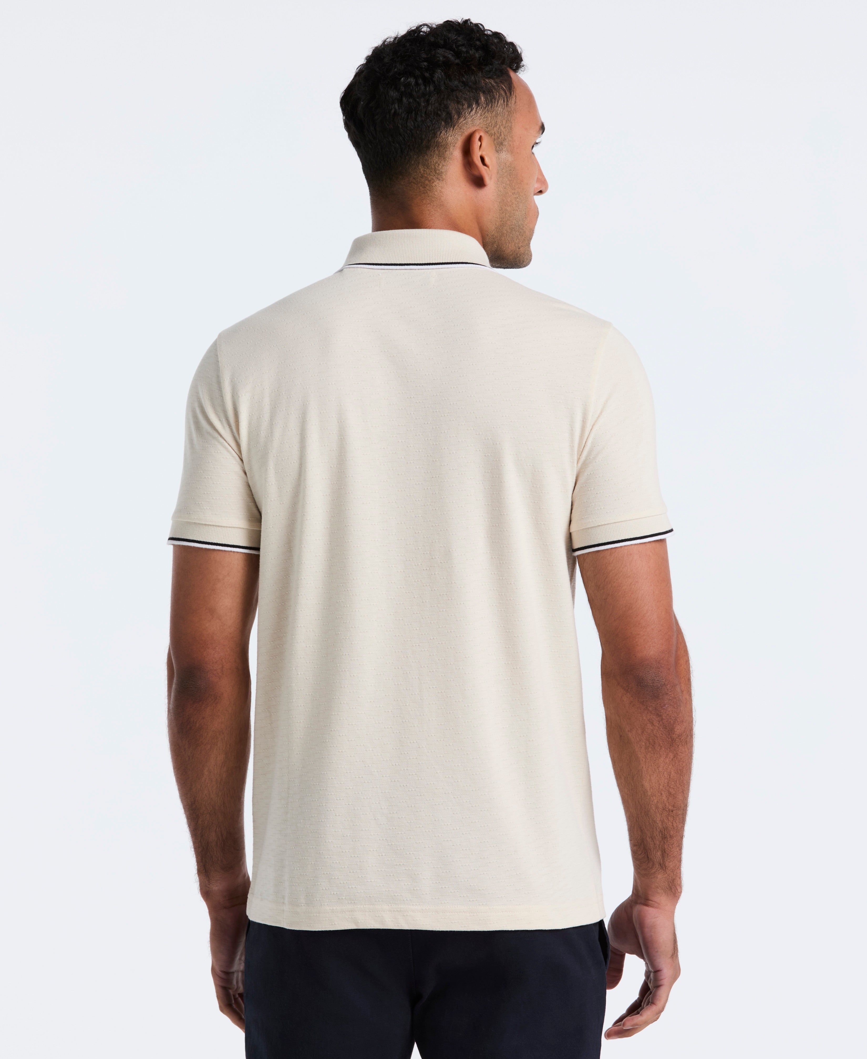 Pique Contrast Tipping Polo – Original Penguin US