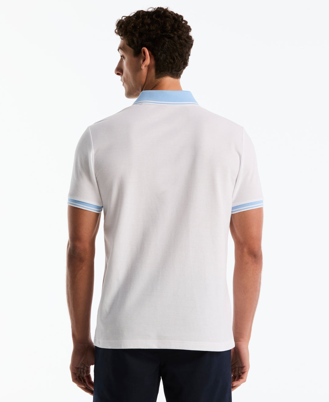 Argentina National Cotton Pique Polo (Bright White) 