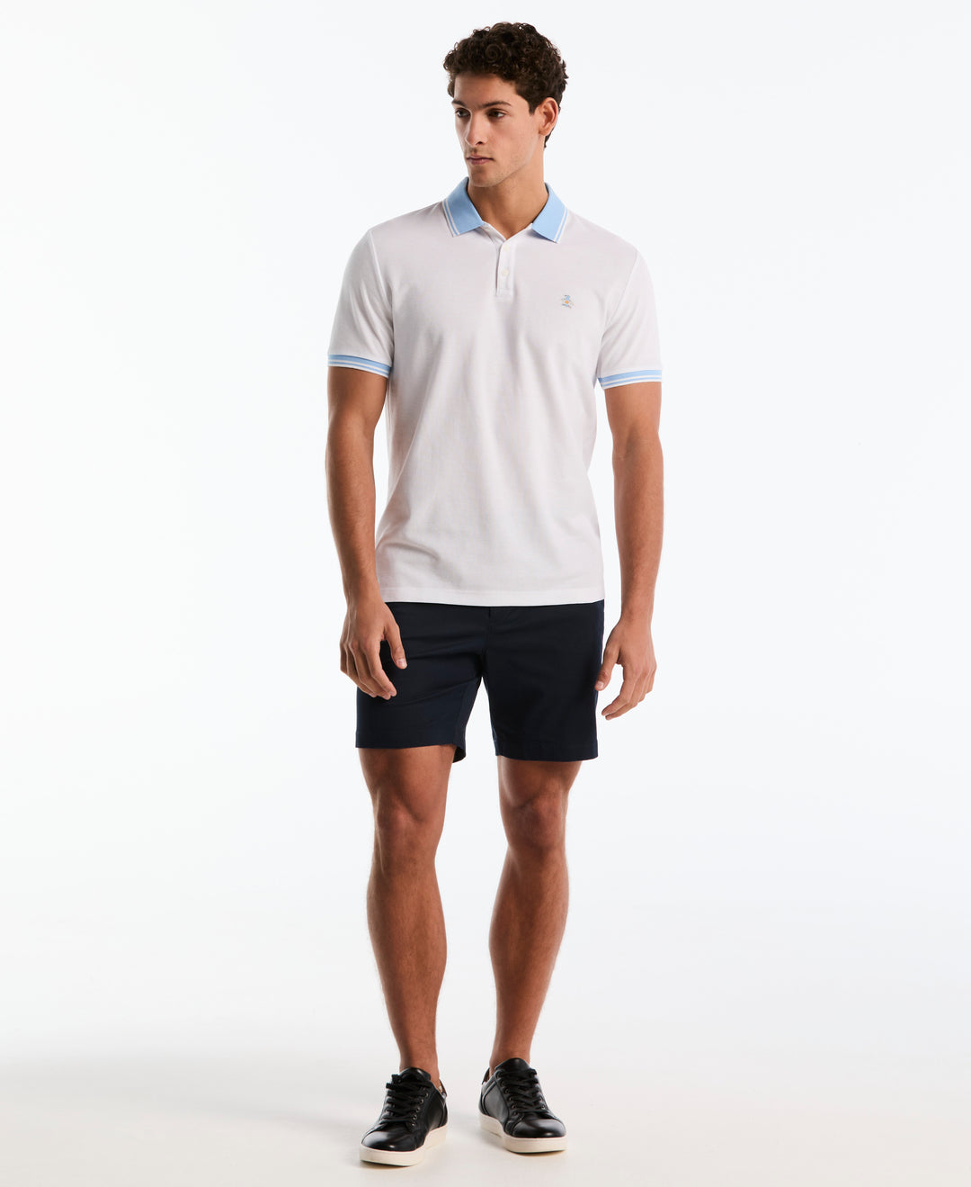 Argentina National Cotton Pique Polo (Bright White) 
