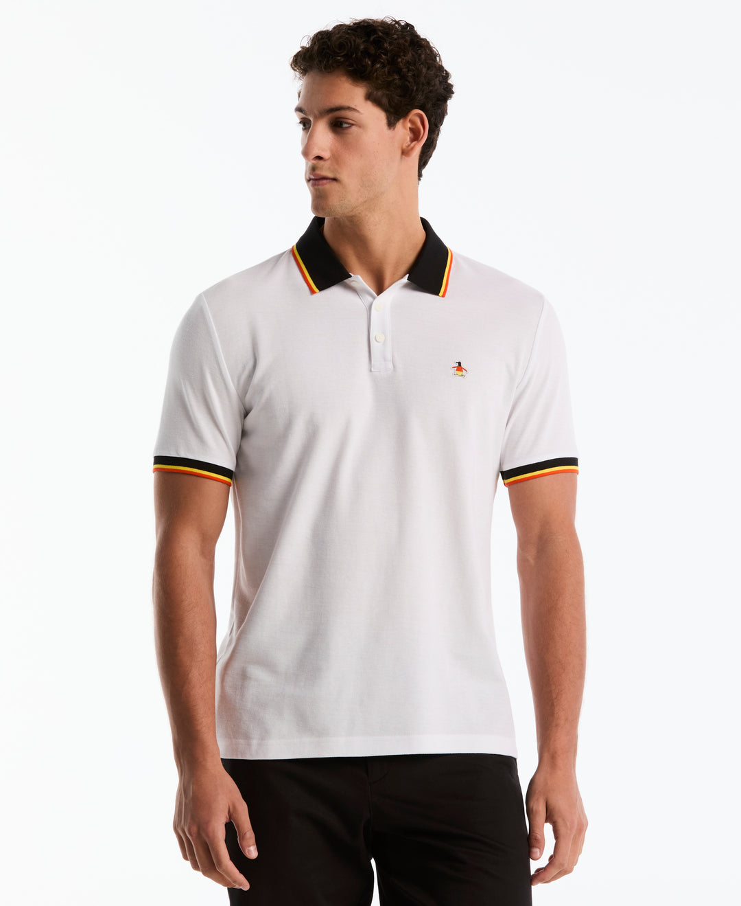 Cotton Pique National Polo Germany (Bright White) 