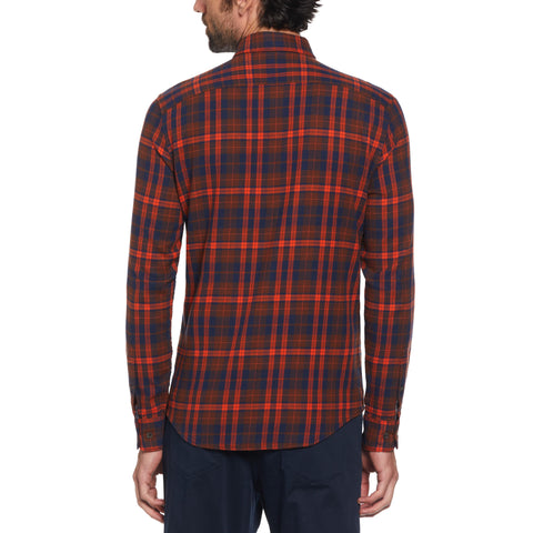 Plaid Flannel  (Dress Blues) 