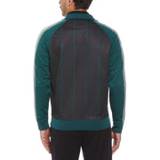 Plaid Full Zip Track Jacket (June Bug) 