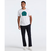 Plaid Penguin Graphic Tee (Bright White) 