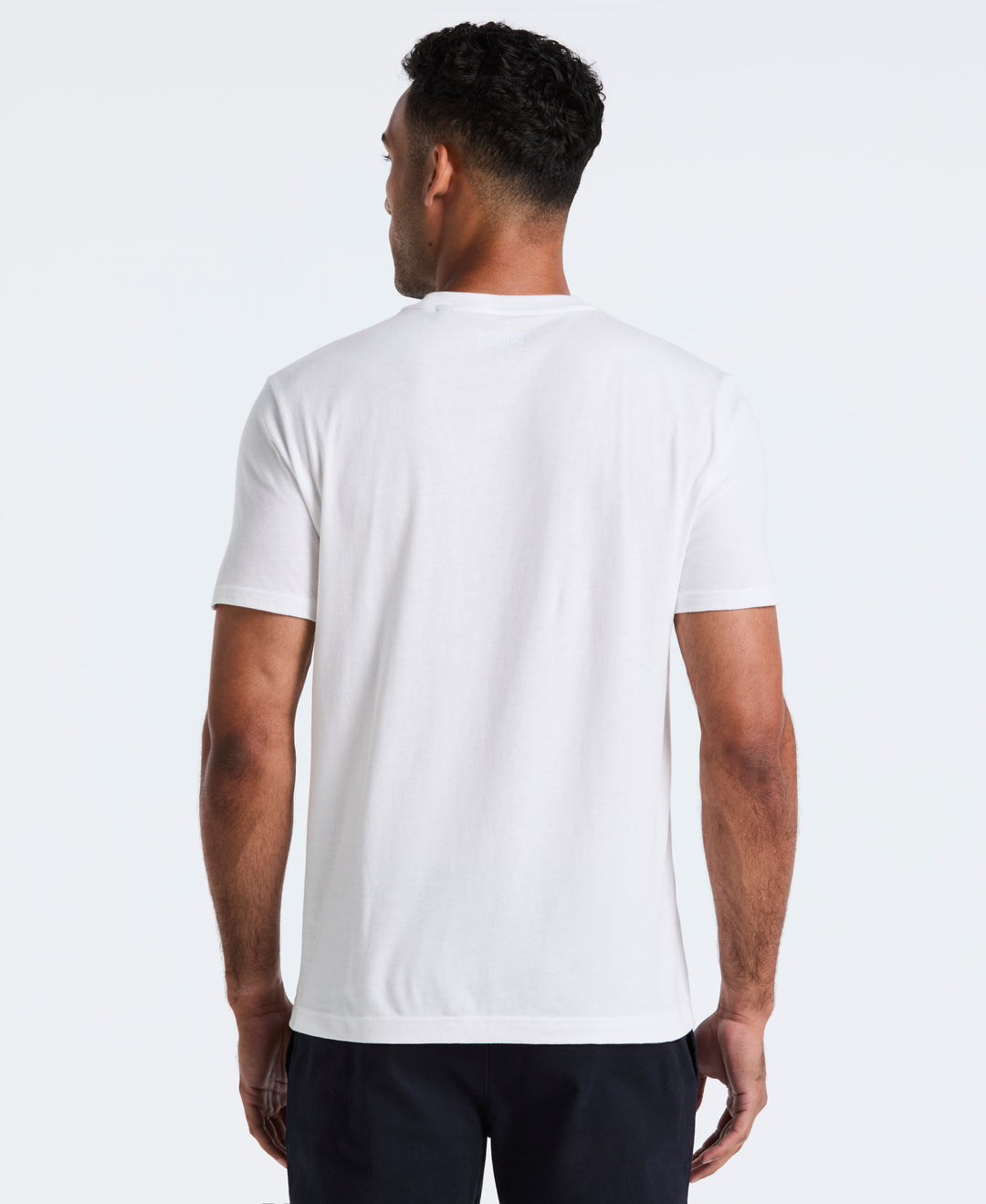 Plaid Penguin Graphic Tee (Bright White) 