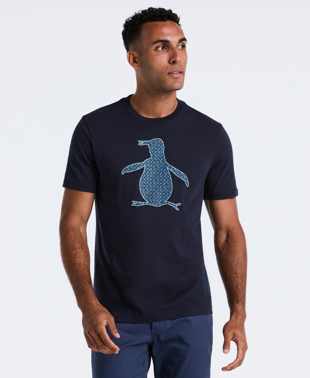 Pete Fill Graphic Micro Geo Tee (Dark Sapphire) 