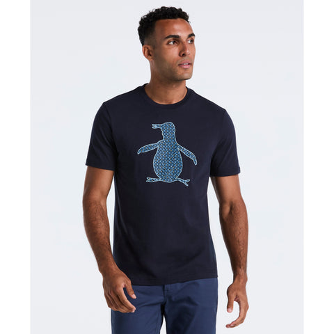 Pete Fill Graphic Micro Geo Tee (Dark Sapphire) 