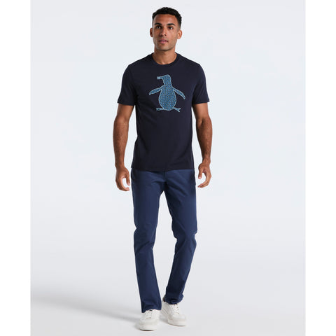 Pete Fill Graphic Micro Geo Tee (Dark Sapphire) 