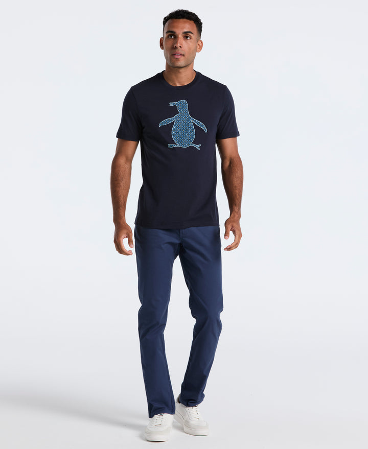 Pete Fill Graphic Micro Geo Tee (Dark Sapphire) 
