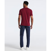 Plaid Stretch Twill Chino Pant (Dark Sapphire) 