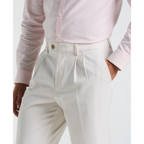 Pleated Chino Pant (Birch) 