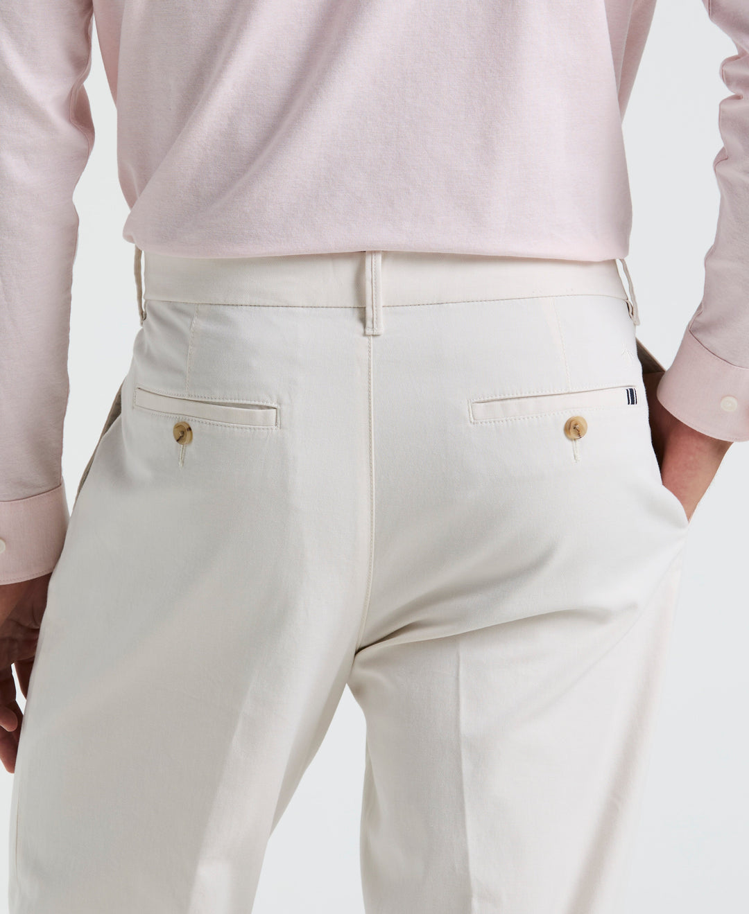 Pleated Chino Trousers (Birch) 