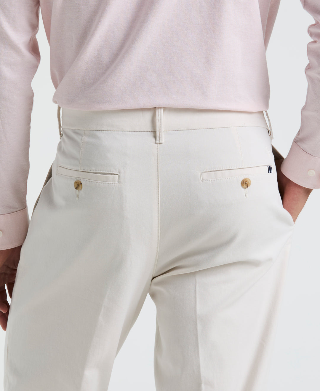 Pleated Chino Trousers (Birch) 