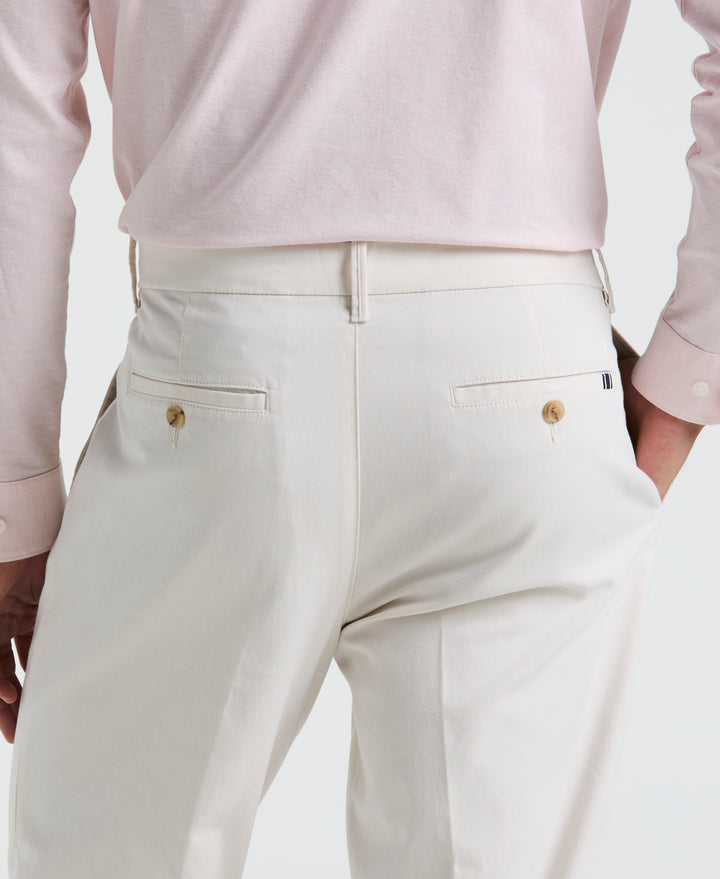 Pleated Chino Trousers (Birch) 
