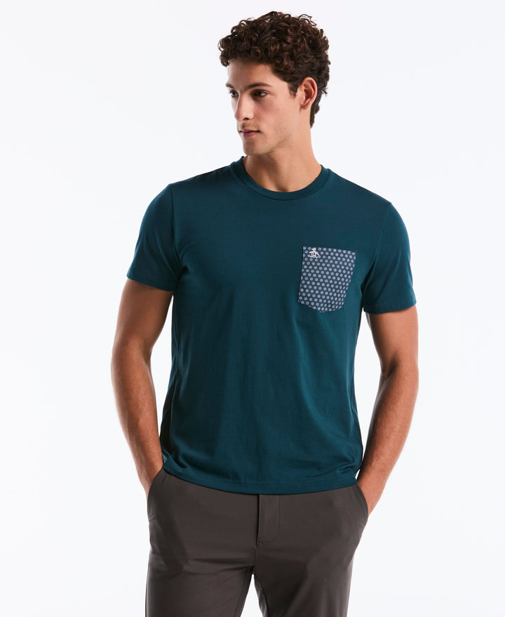 Poker Chip Pocket Tee (Reflecting Pond) 