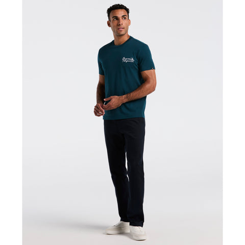 Poker Scene Graphic Tee (Reflecting Pond) 