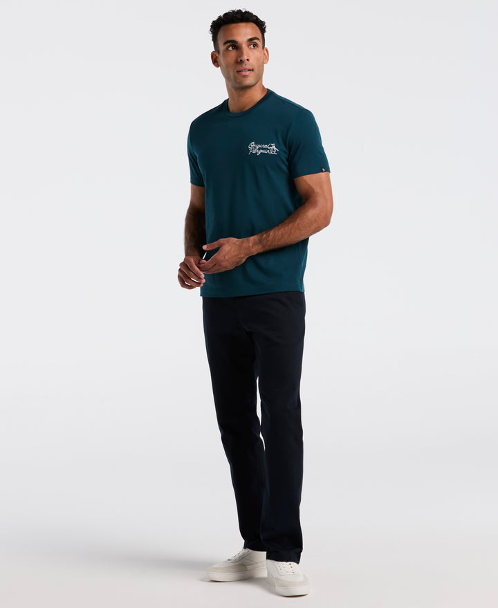 Poker Scene Graphic Tee (Reflecting Pond) 