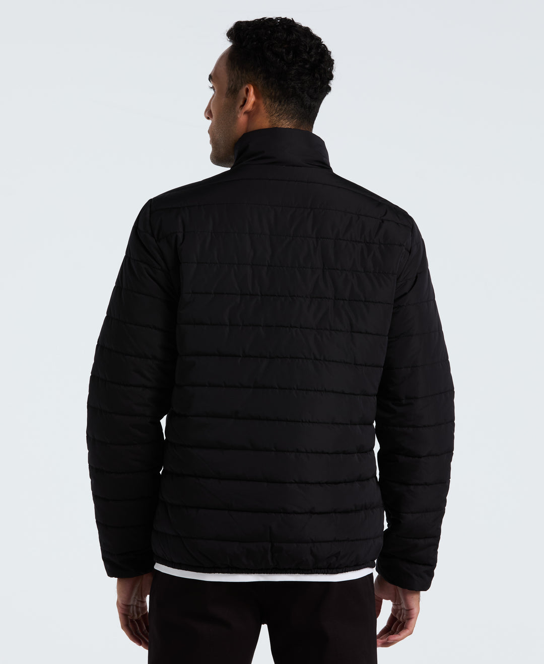 Lightweight Polyfill Jacket (True Black) 