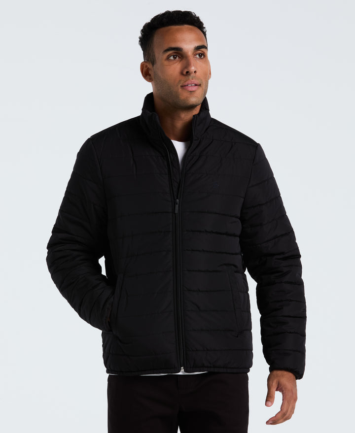 Lightweight Polyfill Jacket (True Black) 